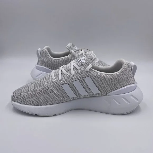 Adidas Swift Run 22 Grey / White Womens Shoes - Picture 2 of 8